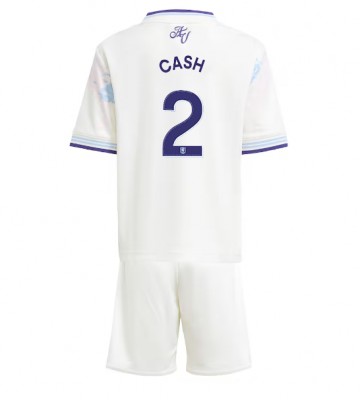 Aston Villa Matty Cash #2 Replika Babytøj Tredje sæt Børn 2025-26 Kortærmet (+ Korte bukser)